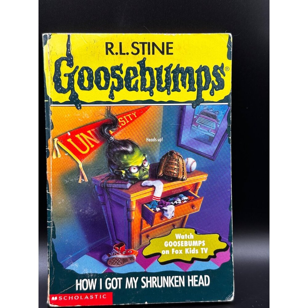 How I got my shrunken head #39 Goosebumps vintage 1990's first cover